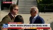 Joe Biden and Peter Doocy engage in back-and-forth over election polls
