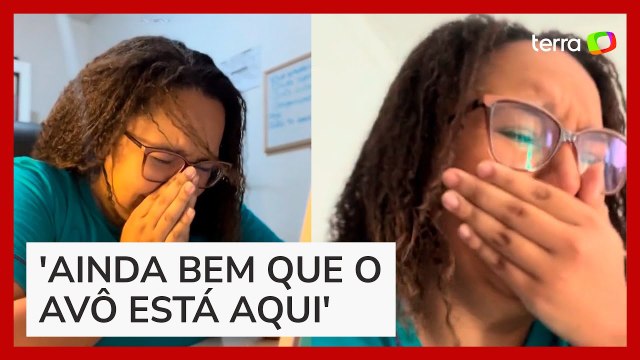 Jovem chora ao ser aprovada em medicina, e reação viraliza nas redes sociais