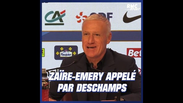 Didier Deschamps écorche le nom de Warren Zaïre-Emery et fait rire l'assemblée