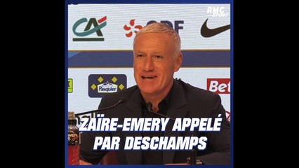 Didier Deschamps écorche le nom de Warren Zaïre-Emery et fait rire l'assemblée