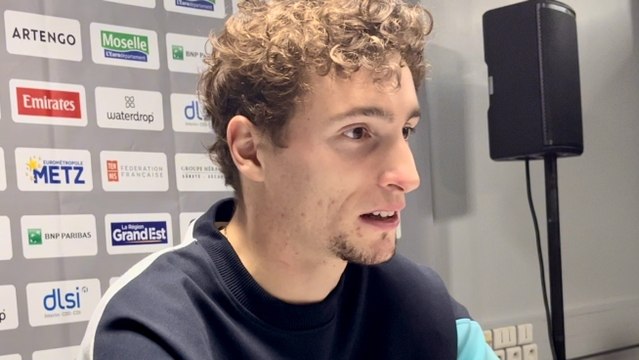ATP - Metz 2023 - Ugo Humbert : J'ai des solutions à tous mes problèmes donc je deviens plus solide