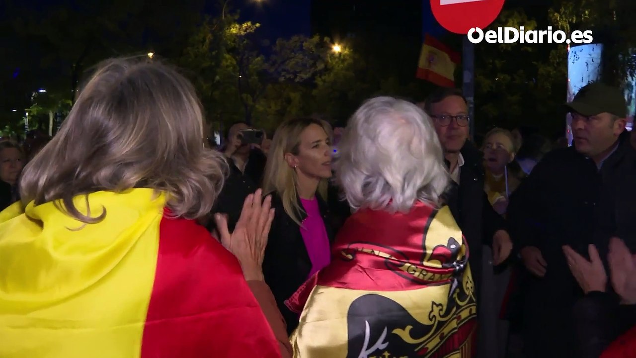Nueva jornada de protestas contra la ley de amnistía frente a sede del Parlamento Europeo en España