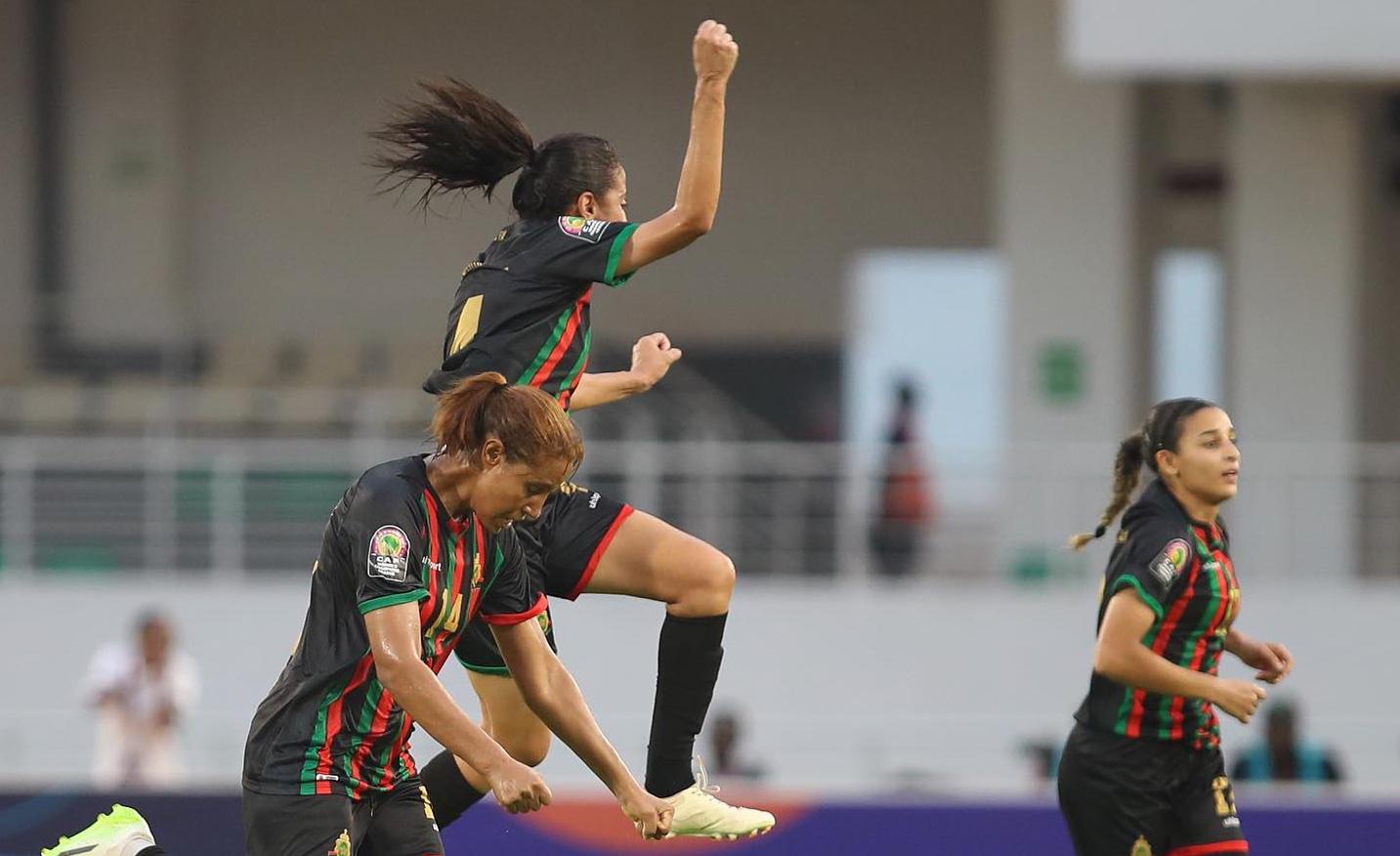 HL CAF Women's Champions League FAR RAbat 0 - 1 Huracanes