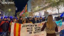 Protestas hoy en Madrid contra la amnistia recorrido