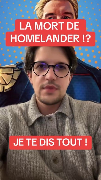 La mort de Homelander ?