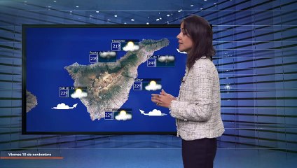 La previsión del tiempo en Canarias para el 10 de noviembre de 2023, en Atlántico Televisión.