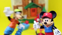 Mickey Mouse Clubhouse Goofy Donald Duck Lincoln Log Cabin Camping Building Lincoln Logs (2)