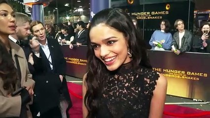 Hunger Games: Rachel Zegler talks Jennifer Lawrence and working with her boyfriend