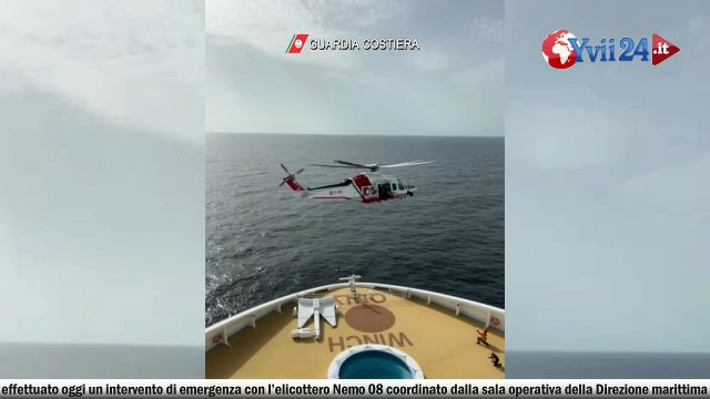 09.11.23 Catania. Intervento di emergenza della Guardia costiera