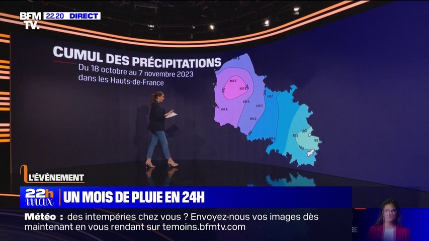LES ÉCLAIREURS - Le cumul des précipitations dans les Hauts-de-France -  Vidéo Dailymotion