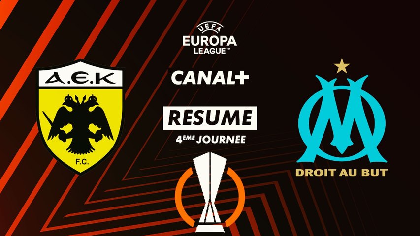 Ligue Europa : AEK Athènes - OM : le résumé vidéo !