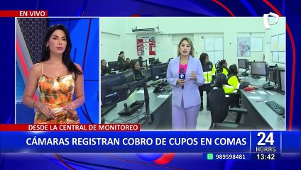 Descargar video: Extorsiones en Comas: Cámaras registran cobro de cupos a comerciantes y mototaxistas