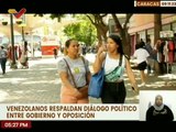 Caracas | Ciudadanos apoyan diálogo entre el Gobierno Nacional y Sectores de la Oposición