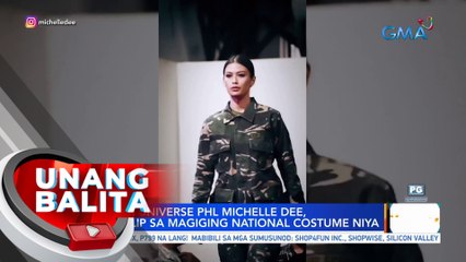 2023 MUPH Michelle Dee, may pasilip sa magiging nat'l costume niya | UB