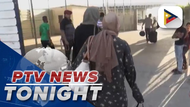 First batch of Filipino repatriates from Gaza to arrive in PH Friday