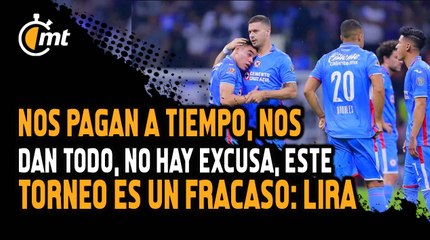 En Cruz Azul estamos viviendo un momento de mierda: Erik Lira