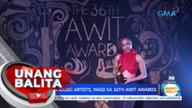 Ilang GMA Music Artists, wagi sa 36th Awit Awards | UB