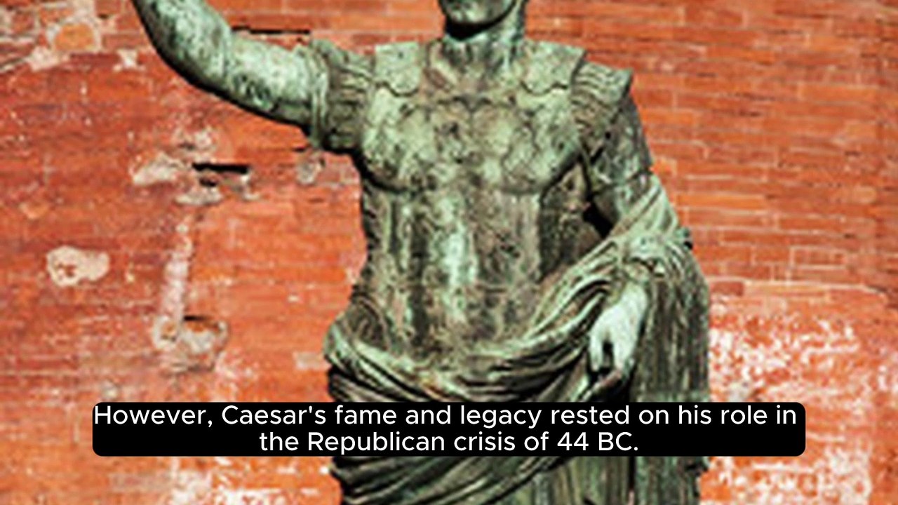Julius Caesar The Rise and Fall of a Roman Icon #history