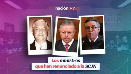Los ministros que han renunciado a la SCJN