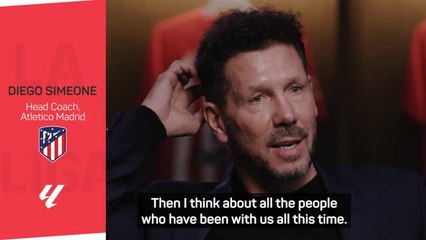 Simeone thanks Atletico backroom staff after contract extension