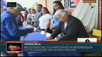 Registrations to participate in referendum are moving forward in Venezuela