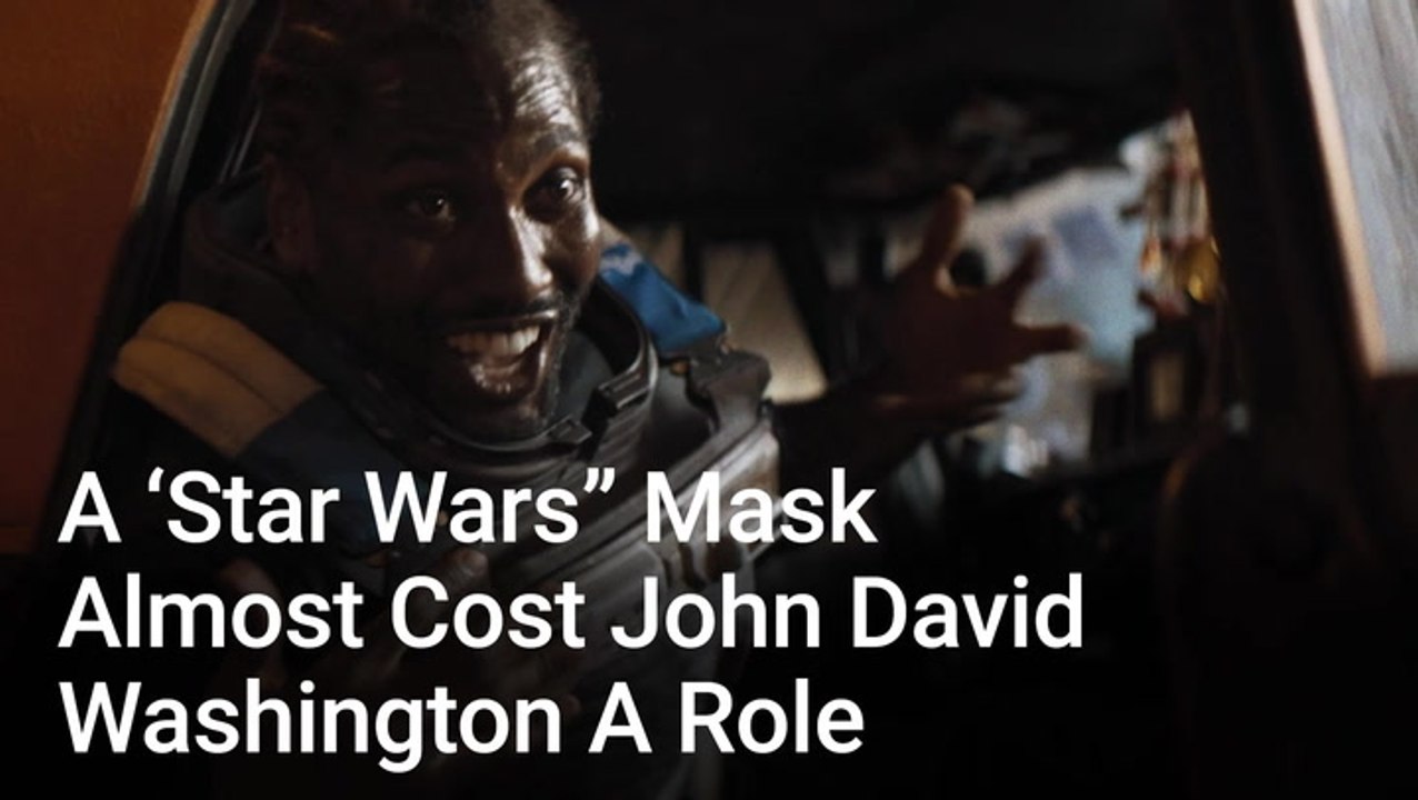 How John David Washington Wearing A 'Star Wars'...