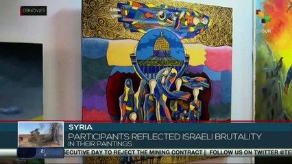 45 visual artists hold exhibition in support of Palestine