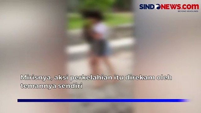 Miris! 2 Anak Perempuan Berkelahi Gegara Rebutan Pacar di Pangkalan Bun