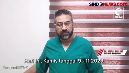 Kehabisan Solar, RS Indonesia di Gaza Nyatakan Tak Lagi Beroperasi Mulai Besok!