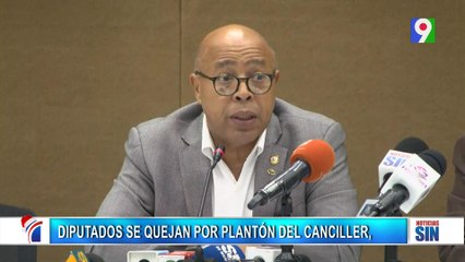 Canciller deja plantados a diputados | Emisión Estelar SIN