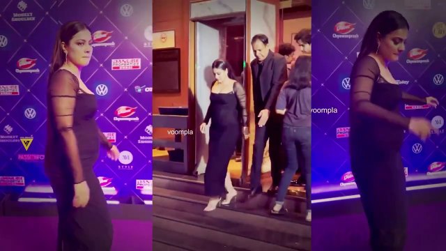 Pregnant Kajol god ANGRY on being asked about her 3rd Pregnancy while Baby Bump is Visible