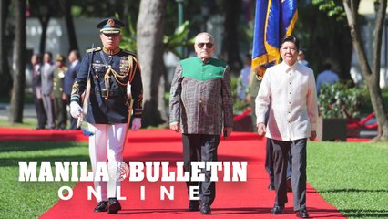 Marcos, Timor Leste President José Ramos-Horta meet at Malacañan Palace