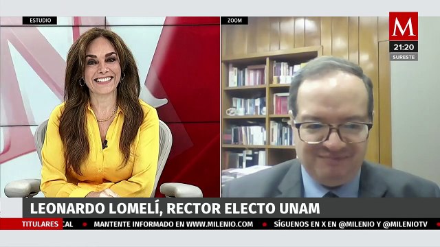 Atenderemos necesidades de estudiantes : Leonardo Lomelí, nuevo rector de la UNAM