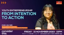 Consider This: Youth (Part 1) - Entrepreneurial Intentions and Aspirations