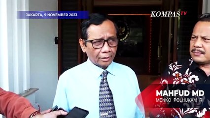 Download Video: Menko Polhukam Mahfud Tanggapi Dugaan Ketua BEM UI Diintimidasi Pasca Kritik Putusan MK