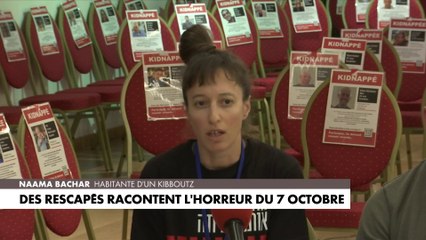 Israël : des rescapés racontent l'horreur du 7 octobre
