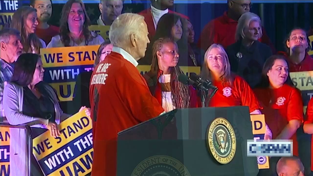 Biden'a soğuk duş! Konuşması "Gazze'de ateşkes çağrısında bulunmanız gerekiyor" sloganıyla kesildi