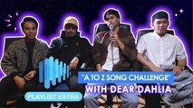 Playlist Extra: Dear Dahlia does the 'A to Z Song Challenge'