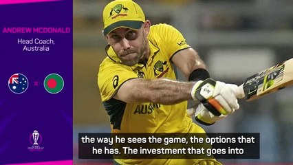 Maxwell will 'wow and amaze' again says Australia coach McDonald