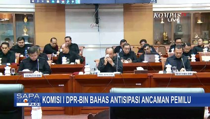 Télécharger la video: Rapat Tertutup Komisi I DPR dan BIN, Bahas Persiapan Pengamanan Pemilu 2024