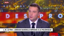 Jordan Bardella reconnaît sur CNews 