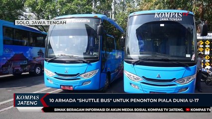 10 Armada Shuttle Bus Untuk Penonton Piala Dunia U-17