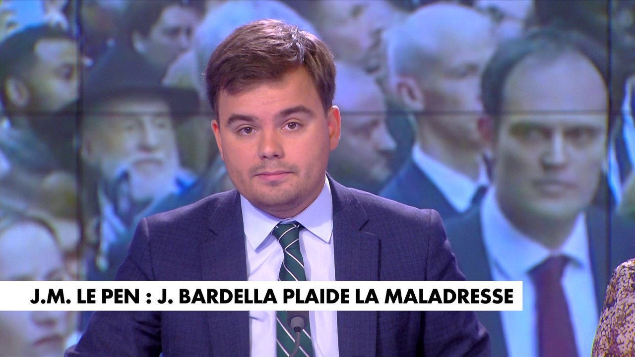 L'édito de Gauthier Le Bret : «Jean-Marie Le Pen : Jordan Bardella plaide la  maladresse»