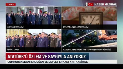 Türkiye'nin dört bir yanında sirenler çalıyor: Atatürk'ü özlem ve saygıyla anıyoruz!