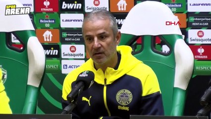 Fenerbahçe Teknik Direktörü İsmail Kartal: 'Halen grubun lideriyiz'