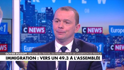 Olivier Dussopt : «Gérald Darmanin et moi […] on a toujours respecté le débat parlementaire»