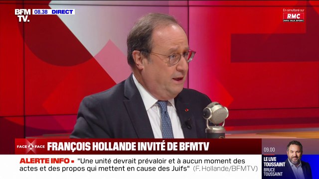 François Hollande sur la marche contre l'antisémitisme: Je vais à la marche parce que je me sens concerné