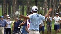 Eugenio Chacarra and Cameron Smith took the lead of  Hong Kong Open 1st round lead after shooting a pair of 7-under 63s