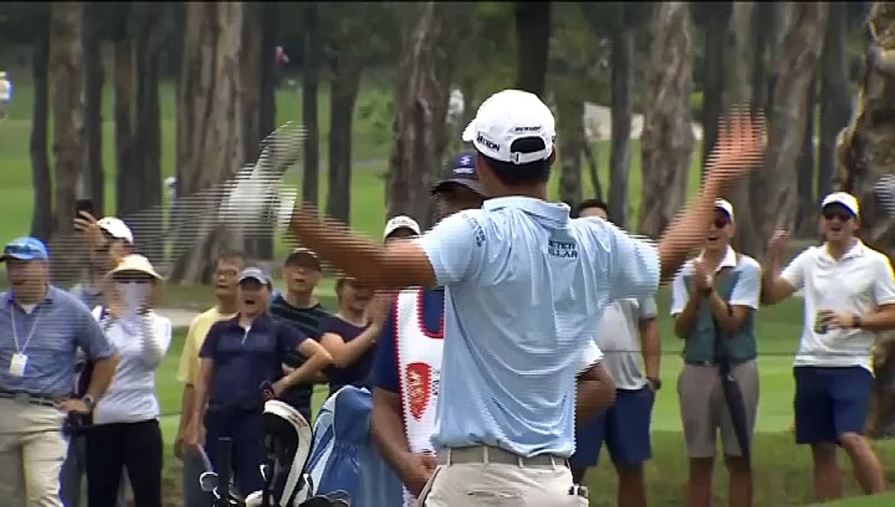 Eugenio Chacarra and Cameron Smith took the lead of  Hong Kong Open 1st round lead after shooting a pair of 7-under 63s