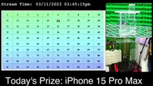November 03 2023 Replay: Manuel Reyes iPhone 15 Pro Max Raffle